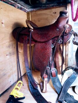 15" Billy Cook Wade, Billy Cook Wade , Casidie Rose, Western Saddle, Nebo