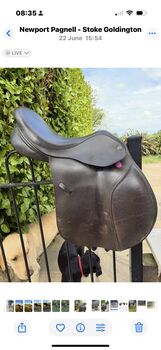 15” brown saddle made by master saddler, GP, Hayley Lousada, Sonstiger Sattel, Buckinghamshire 