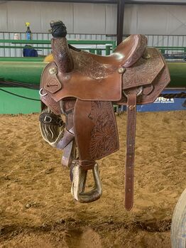 15” Handmade Clint Herring Ranch Cutter, Clint Herring Ranch cutter , Danika Thompson, Western Saddle, Hobbs