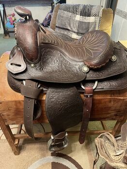 15” tex tan Hereford saddle, Tex tan, Rayna mashburn, Western Saddle, Leesville