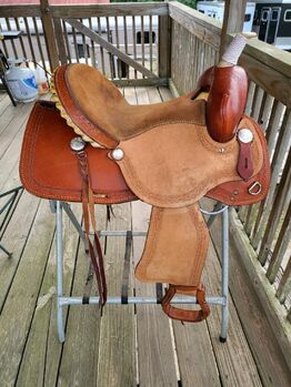 15" Wide Tree 7" Gullet Trail Saddle, Ran Ten, Caren L Arch, Western Saddle, Defuniak Springs