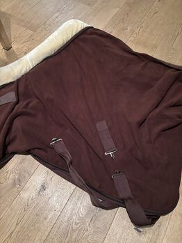 Abschwitzdecke 155cm mit Fellkragen RugBe