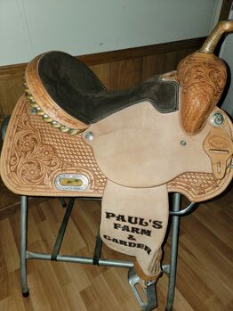 15in Teskey trophy saddle, Teskey , Melinda Girouard , Western Saddle, Keithville 