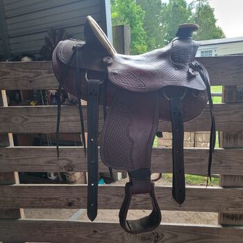 16" buffalo saddlery company western saddle buffalo saddlery co