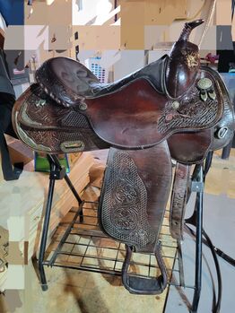 16 inch Vintage Circle Y saddle, Circle Y, Sarah G, Westernsattel, Gasport