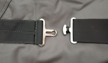 1680D Highneck Winter 155 165 Regendecke 100g silber grau 5000mm BTS Bywater International Clothing 1680D Highneck Thermodecke mit 100g