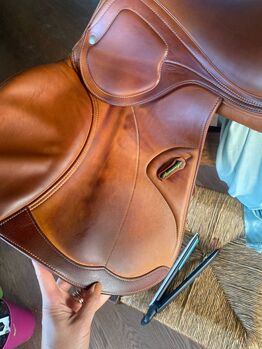 17,5” Premium-Ledersattel – Sehr guter Zustand