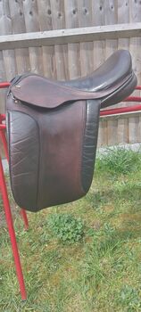 17" Black Country straight cut show saddle, Black Country , Elaine , Vielseitigkeitssattel (VS), Southampton 