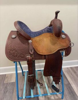 17” Westernsattel – Auffällig & sofort einsatzbereit, Dimaria, Western Saddle, frankfurt