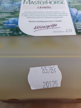 2,5l Leinöl Masterhorse - Neu Masterhorse