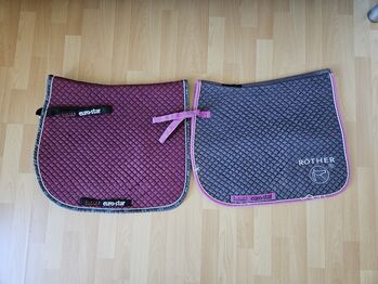 2 Dressur-Schabracken WB, Katja, Schabracken, St. Georgen
