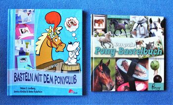 2 Kinder Bastelbücher Pferde + Reiter Sachen selber machen, etc., CN, Bücher, Altusried
