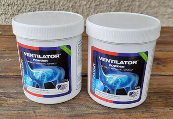 2 Dosen Ventilator Powder - top für Atemwege, Equine America Ventilator, Ulrike Bernhard, Pasza i suplementy dla koni, Niklasdorf