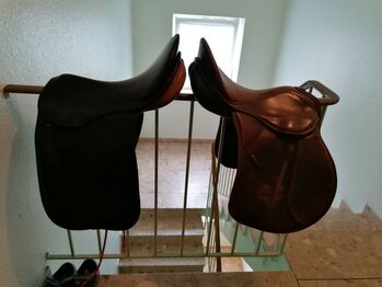 2 Sättel zu verkaufen, STÜBBEN/Kiefer D/VS, Isabel Maier, Dressage Saddle, Bückeburg