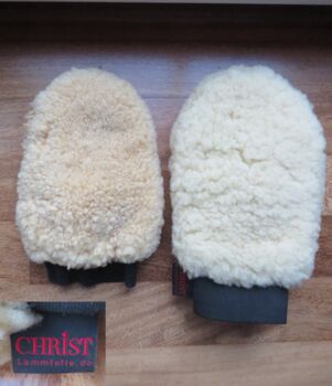 2 x Lammfell Handschuh 1 x Christ neuwertig komplett, Christ, sunnygirl, Grooming Brushes & Equipment, München