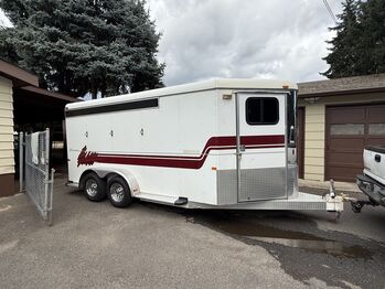 2003 Charmac extra tall aluminum 3 horse slant Charmac
