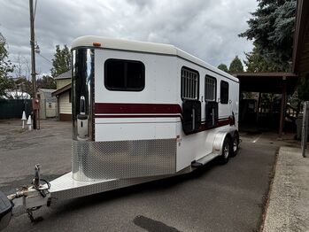 2003 Charmac extra tall aluminum 3 horse slant, Charmac, Sam , Horse Trailers, Vancouver