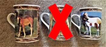 2Pferde Tassen - Stute mit Fohlen (Rappe, Schecke,), CN, Other, Altusried