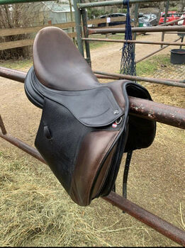 3S-Dressursattel Tricolor, 3S, Nadine , Dressage Saddle, Zwölfaxing