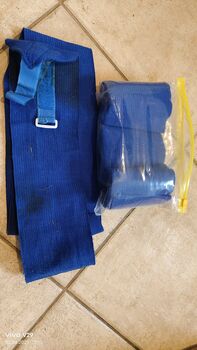 4 dehnbare Bandagen royalblaue königsblau für Warmblut