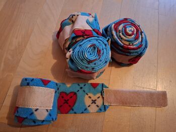 4er Set Fleece Bandagen für Pony