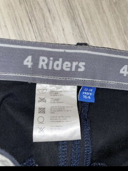 4riders reithose schwarz kniegrip 4riders 