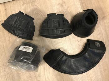 5 Paar Hufglocken Gr. F/ WB Gummi & Neopren, Claudia H., Buty dla konia, Windhagmühl