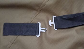 600D Regendecke Highneck 125 145 olive grün Fleece Unterseite 3000mm BTS Bywater International Clothing Highneck Regendecke mit Fleece