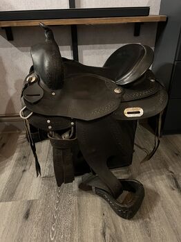A&M Reitsport Westernsattel 1160 Baumlos Kaltblut breit A&M Reitsport 1160