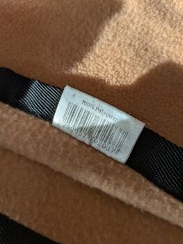 abschwitzdecke Fleece beige 155