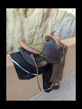 Acavallo Western FreeMax – baumloser Westernsattel – 16" – Chocolate Acavallo Freemax
