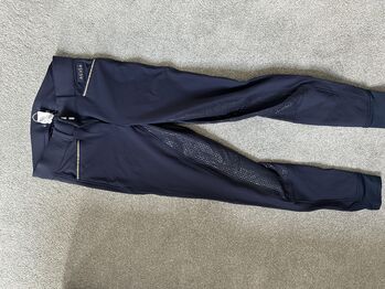 Agaso full seat grip breeches (size 26) Blue, Agaso, Eneya Jenkins , Bryczesy, Littlehampton 