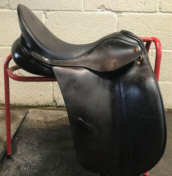 Albion brown 17.5 MW SLK dressage saddle, Albion SLK, Heidi, Siodła ujeżdżeniowe, Swindon