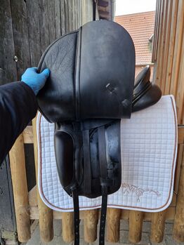 Albion Dressursattel SL 17,5 Zoll MW mittlere kammer Albion  Dressursattel 