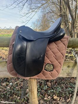 Albion Dressursattel SLK 17,5“ frisch gepolstert, Albion SLK , Jey, Dressage Saddle, Lausnitz bei Neustadt an der Orla