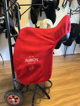 Albion Sattel schwarz, 17“, Albion  SLK, Miriam, Dressage Saddle, Düsseldorf 