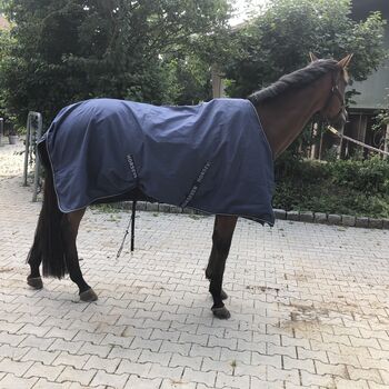 Allwetterdecke, 50 g. Größe 125 cm , Regendicht, USG, Kronwitter Petra , Horse Blankets, Sheets & Coolers, Mainbernheim