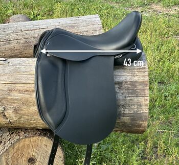 Allround-Sattel für Freizeit, Dressur & Tölt — Probeversand —  Isländer Haflinger Tinker COB Jeremy Rudge G5 mit Ponybaum