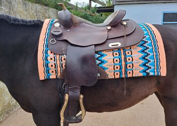 AlpenPad Westernblanket, AlpenPad Westernblanket/Showblanket, Jennifer Schönfeld , Western Pads, Gersfeld