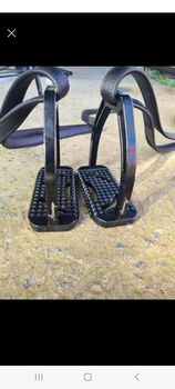 Amerigo Black Stirrup Irons Amerigo 