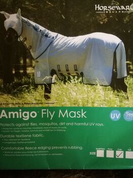 Amigo Fliegenmaske, Amigo  Fly mask, Melanie, Fliegenschutz, Bruck an der Leitha