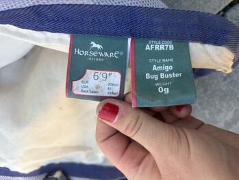 Amigo Fliegendecke 155cm Horseware & Halsteil Amigo Horseware Bug Buster