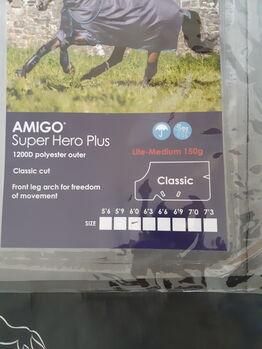 AMIGO Super Hero 130cm, 150g,1200 Denier, Horseware  Amigo Super Hero , Petra, Horse Blankets, Sheets & Coolers, Unna