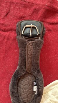 anatomischer Lammfellgurt vom Mattes in 75cm, Western Mattes Lammfell Westerngurt
