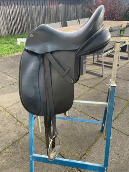 Anatomie dressuurzadel 17 inch, De Laat, Dressage Saddle, Oudsbergen