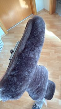 anatomischer Lammfellgurt vom Mattes in 75cm, Western Mattes Lammfell Westerngurt