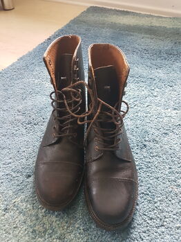 Stiefeletten, Busse, Braun,  Echtleder, 36, Busse Reitstiefelette zum Schnüren, Petra, Jodhpur Boots, Fröndenberg 