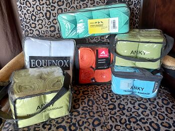 Anky, Equinox, Eskadron, HKM fleece bandages polo wraps. Anky, Equinox, Eskadron, HKM, Euro Star