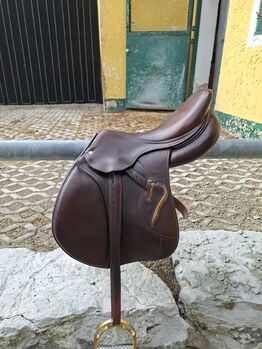 Antares Evolution D Springsattel, Antares Springsattel  Evolution D , Stefanie Hirnböck, Jumping Saddle, Koppl