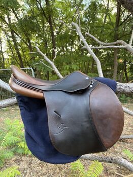 Antarés Spooner Saddle 17,5”, Antarés Spooner, Lilla, Springsattel, Esztergom